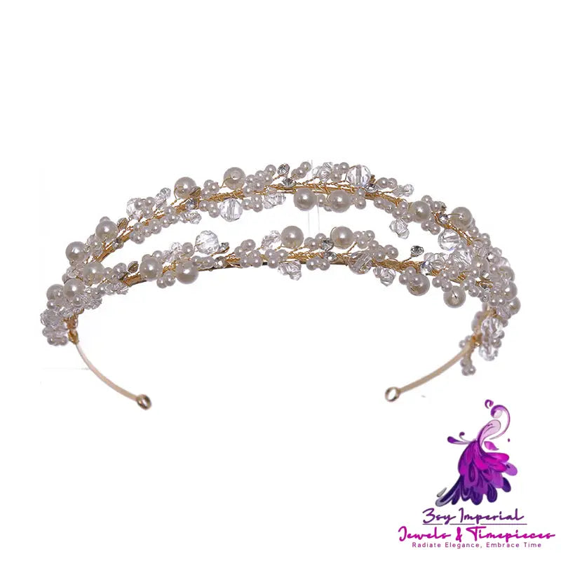 Women’s New Pearl Bridal Tiara