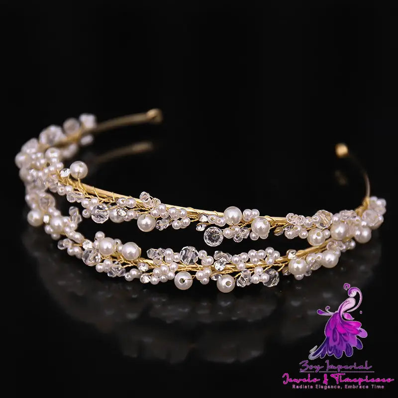 Women’s New Pearl Bridal Tiara