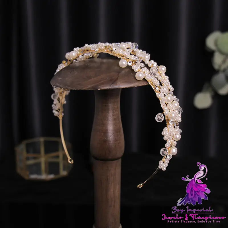 Women’s New Pearl Bridal Tiara