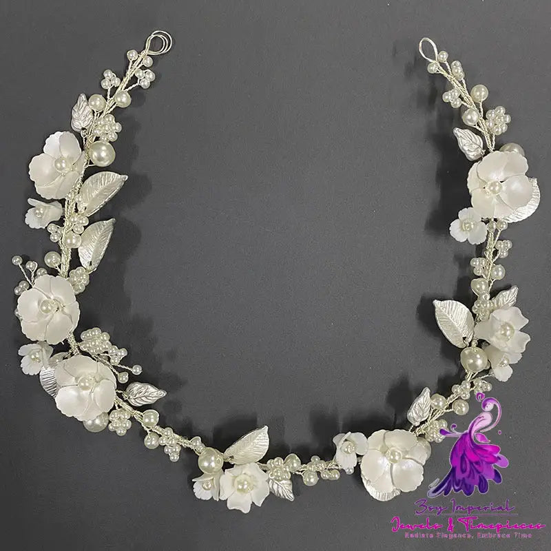 Romantic Bridal Flower Hairband