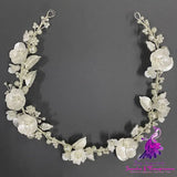 Romantic Bridal Flower Hairband