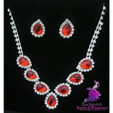 Color Diamond Bridal Jewelry Set