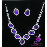 Color Diamond Bridal Jewelry Set