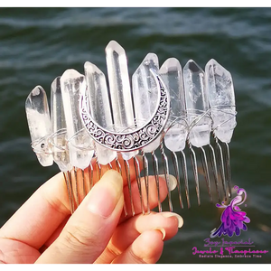 Crystal Rainbow Bridal Hair Comb