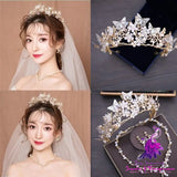 Bridal Crown Three-piece