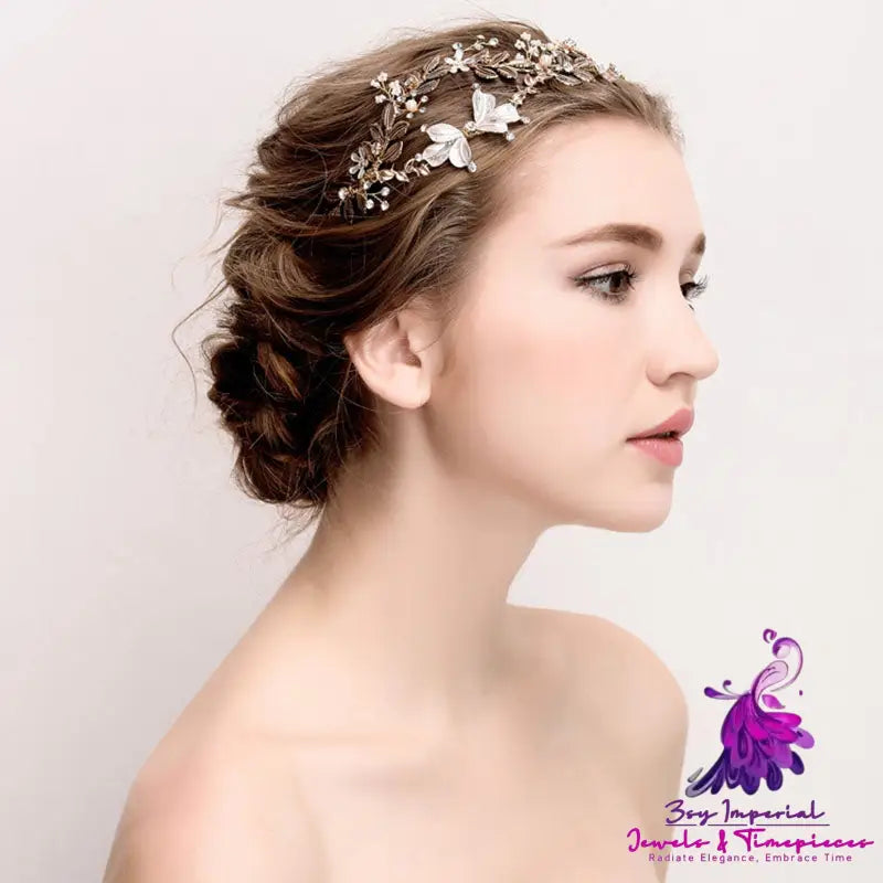 Vintage Gold Bridal Hair Accessories