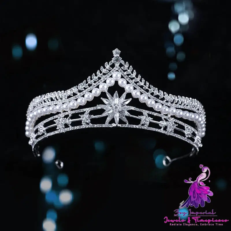 Baroque Pearl Bridal Luxury Headband