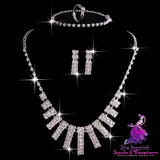 Crystal Bridal Jewelry Set