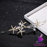 Diamond Starfish Hair Ornament