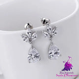 AAA Zircon Bridal Earrings