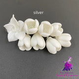 Wedding Bridal Headwear Hair Clip Pastoral Ceramics