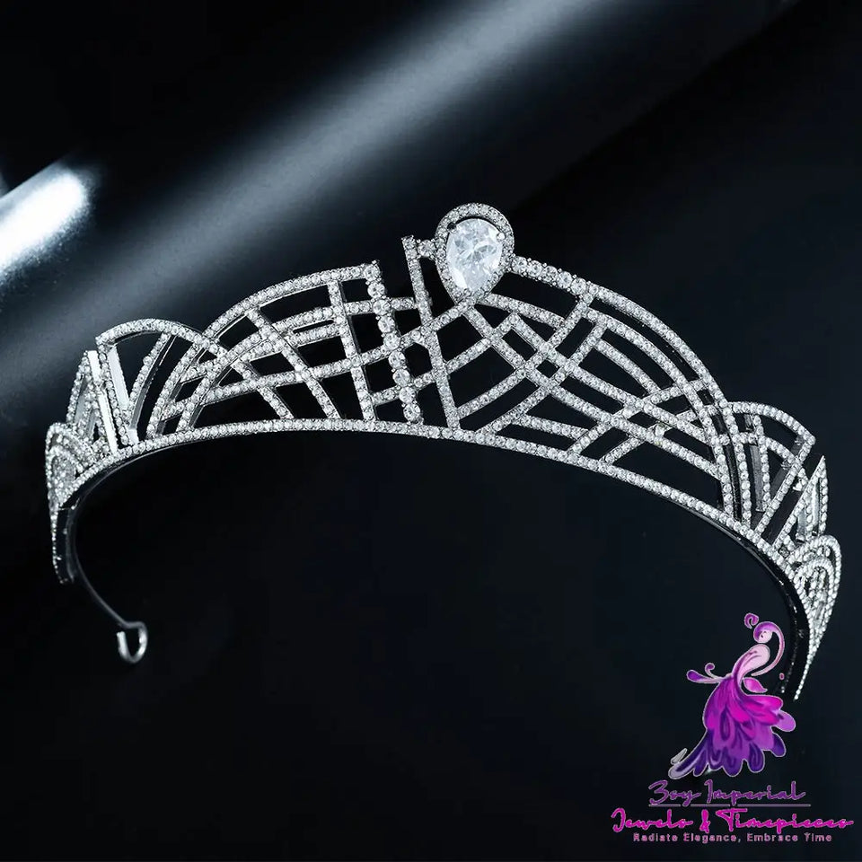 New Zircon Bridal Tiara