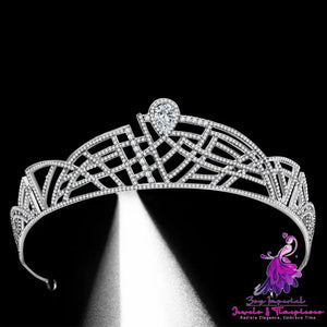 New Zircon Bridal Tiara