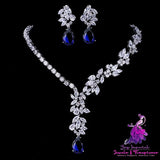 Zircon Bridal Jewelry Set