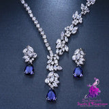 Zircon Bridal Jewelry Set