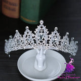 Crystal Alloy Wedding Dress Crown