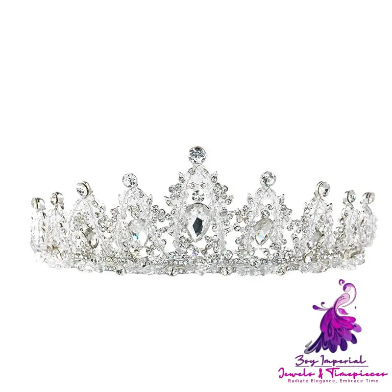 Crystal Alloy Wedding Dress Crown