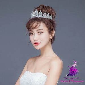 Crystal Alloy Wedding Dress Crown