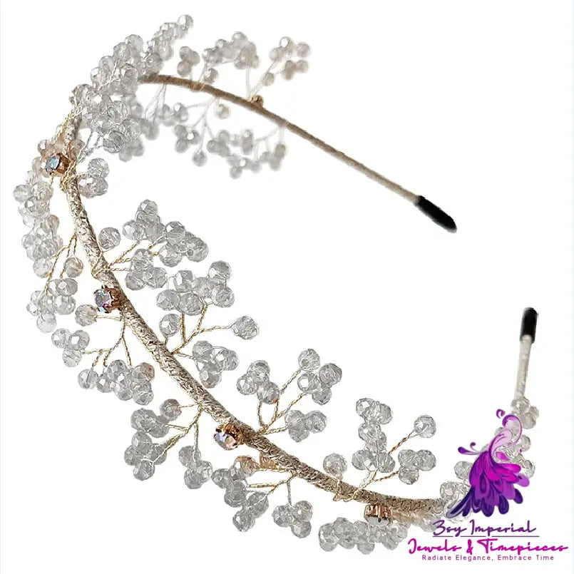 Elegant Retro Bridal Headband