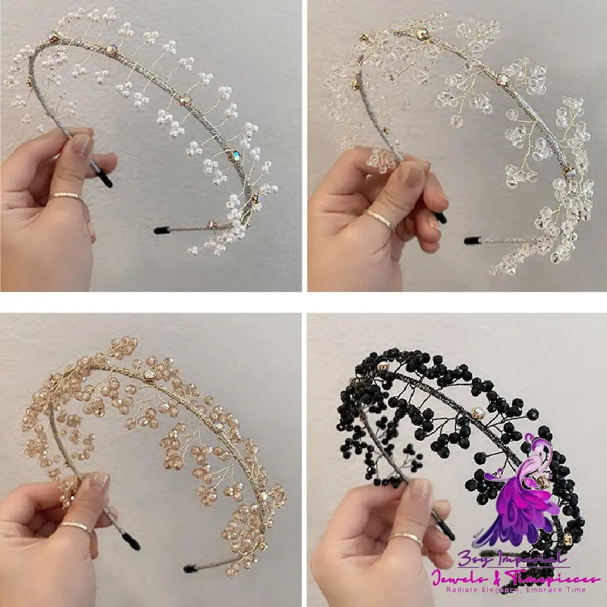 Elegant Retro Bridal Headband