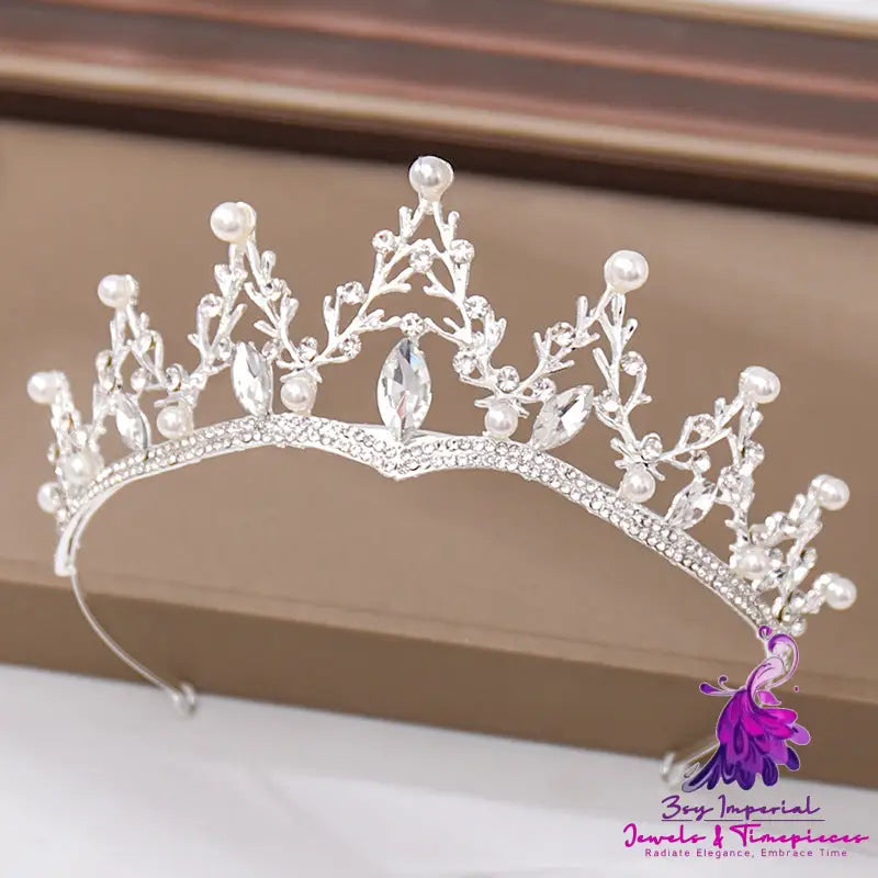 Crystal Diamond Bridal Hair Tiara