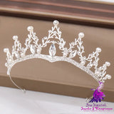 Crystal Diamond Bridal Hair Tiara