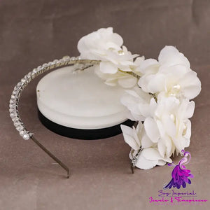 Pearl Crystal Bridal Headwear