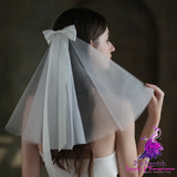 Bow Tie Bridal Headdress