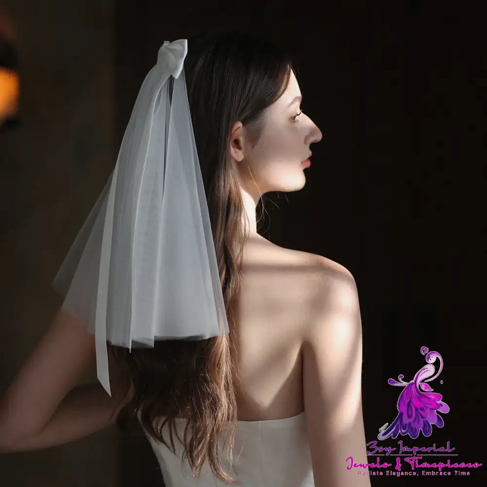 Bow Tie Bridal Headdress