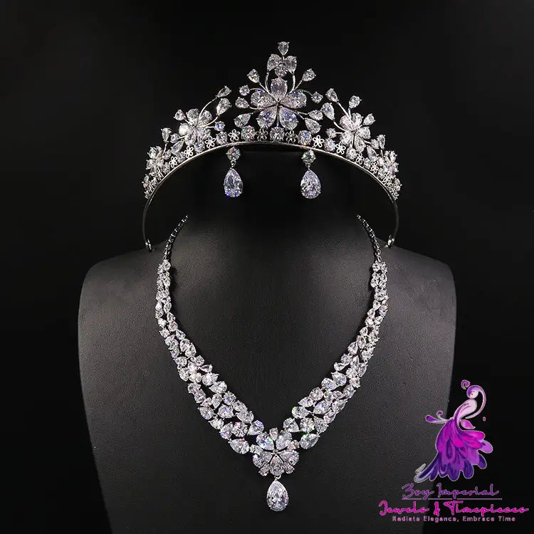 Bridal Headdress Necklace Set