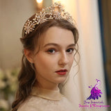 Exquisite Pearl Crystal Bridal Headdress