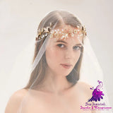 Bridal Headdress Wedding Dress Pearl Headband