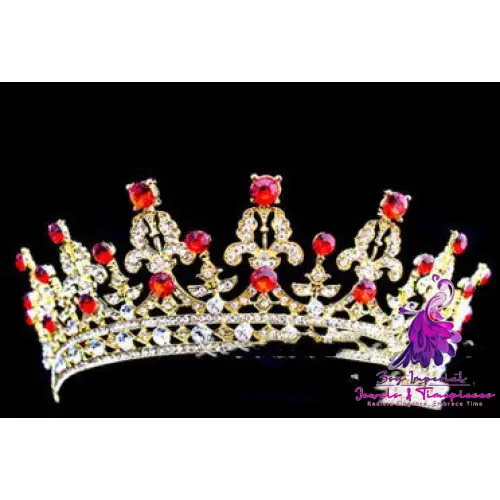 Queen Bridal Wedding Crown Headdress