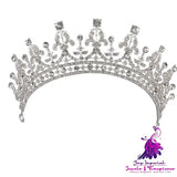 Queen Bridal Wedding Crown Headdress