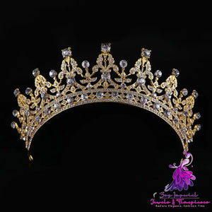 Queen Bridal Wedding Crown Headdress