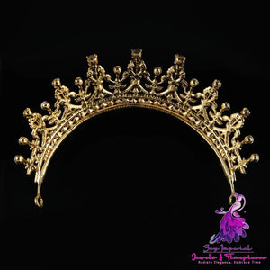 Queen Bridal Wedding Crown Headdress