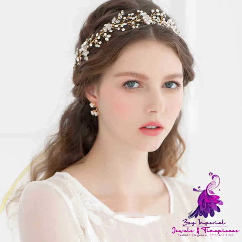 Wedding Styling Pearl Headwear