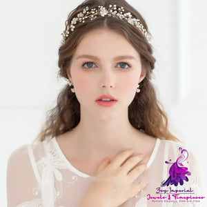 Wedding Styling Pearl Headwear