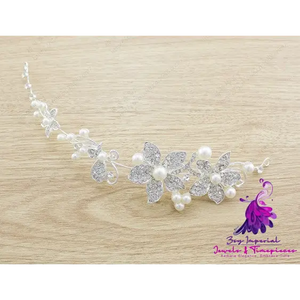 Butterfly Bridal Pearl Jewelry Set