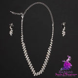 Bridal Rhinestone Chain Set