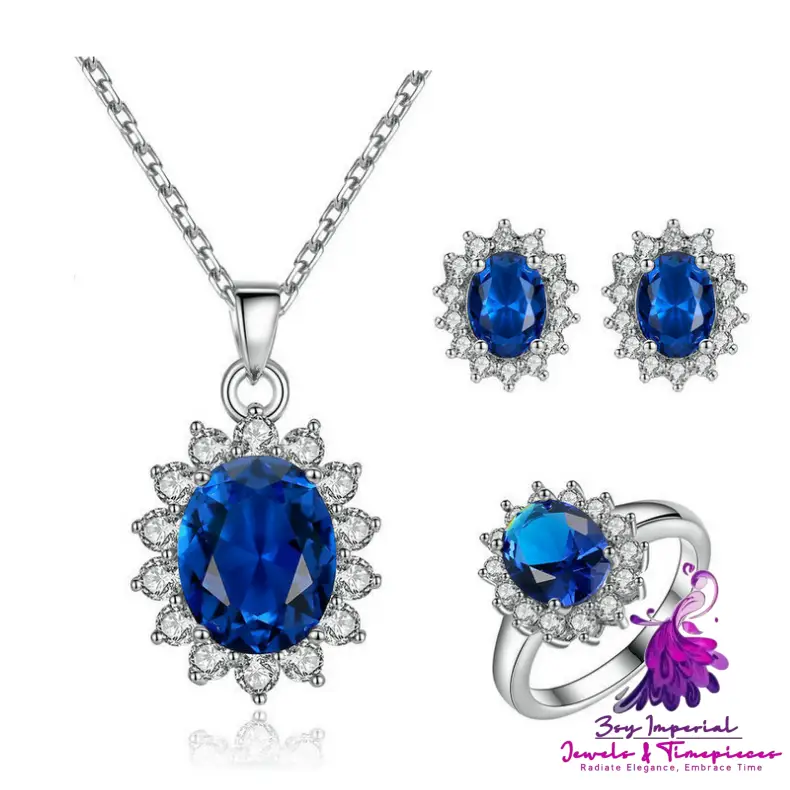 Sunflower Bridal Jewelry Set