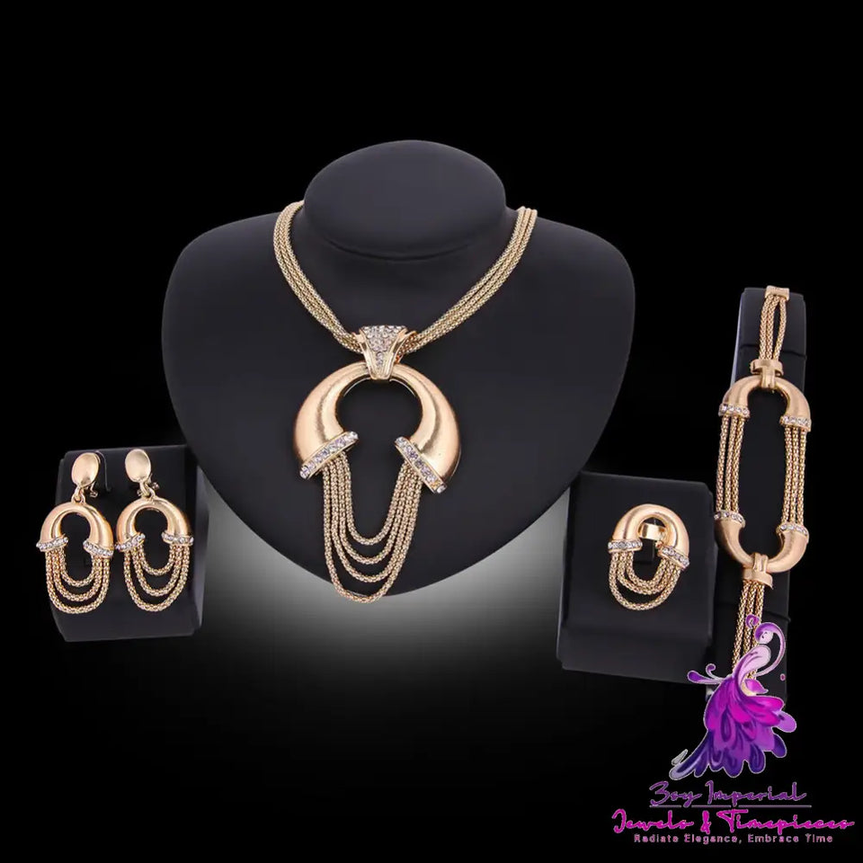 Electroplating Bridal Jewelry Set