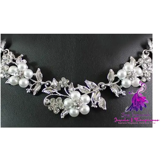 Bridal Necklace Earring Set