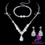 Fashion Bridal Wedding Jewelry Set