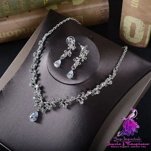 Korean Bridal Rhinestone Set