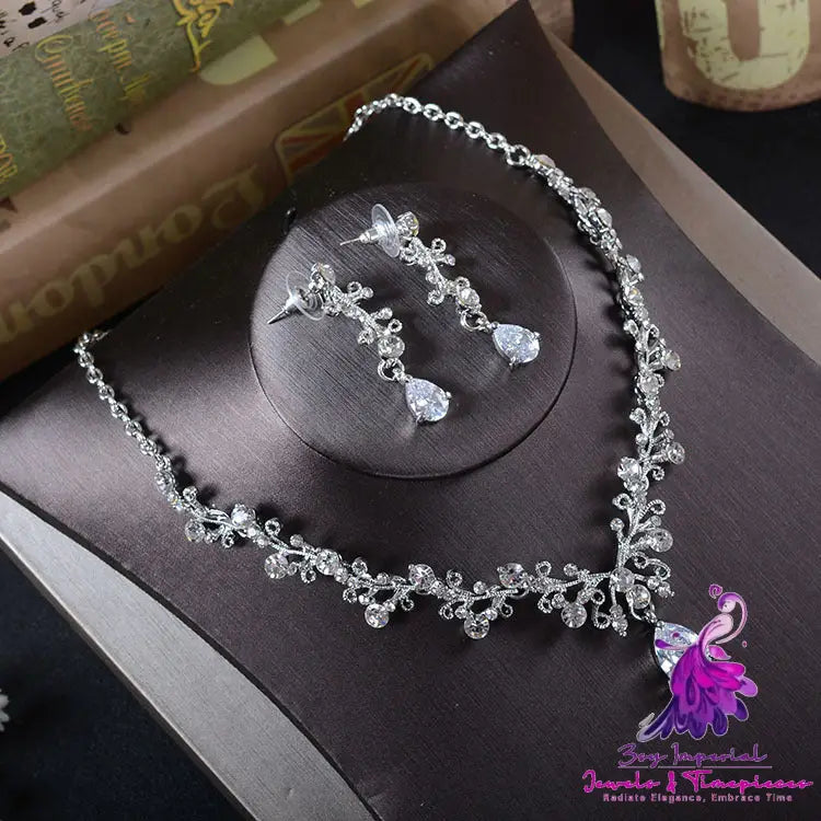 Korean Bridal Rhinestone Set