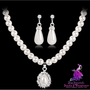 Pearl Necklace Set