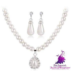 Pearl Necklace Set