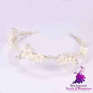 Crystal Pearl Bridal Tiara