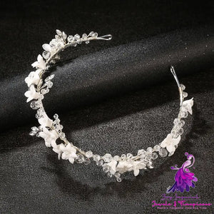 Crystal Pearl Bridal Tiara